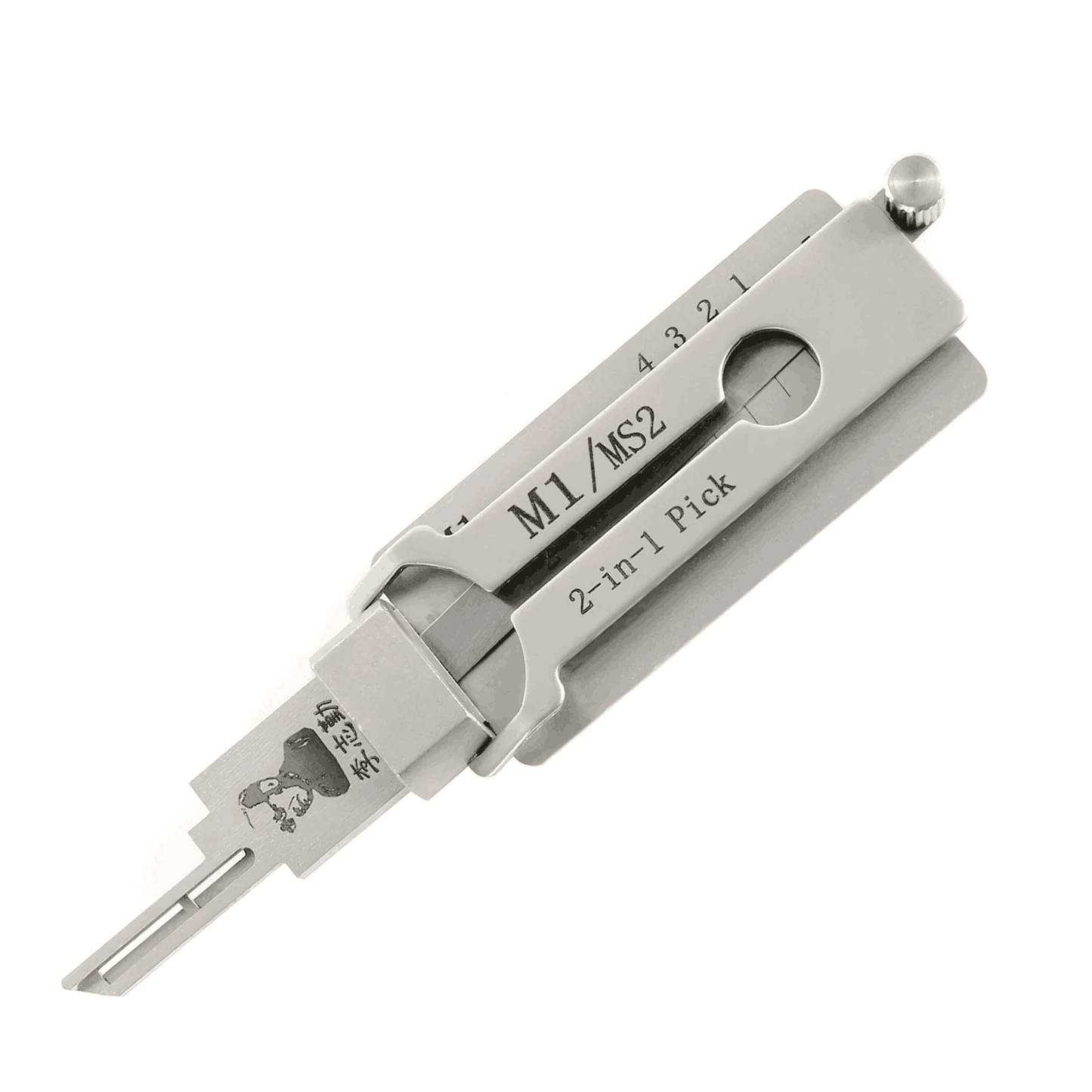 Lishi 2-in-1 M1/MS2 Lock Pick & Decoder Tool for Door Civil Lock Opener Hand Tool