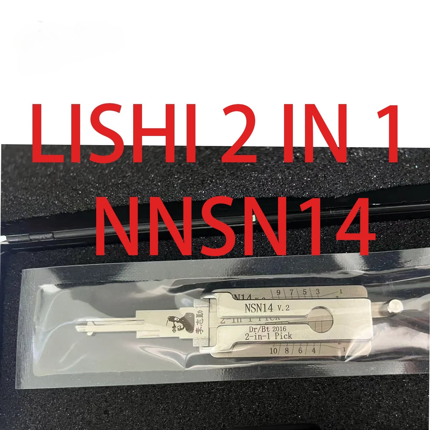 LISHI 2 in 1 NSN14 Key Decoder Lockpicking Locksmith Tool for Nissan Sounds of nature,Qida Yida Li Wei Infiniti