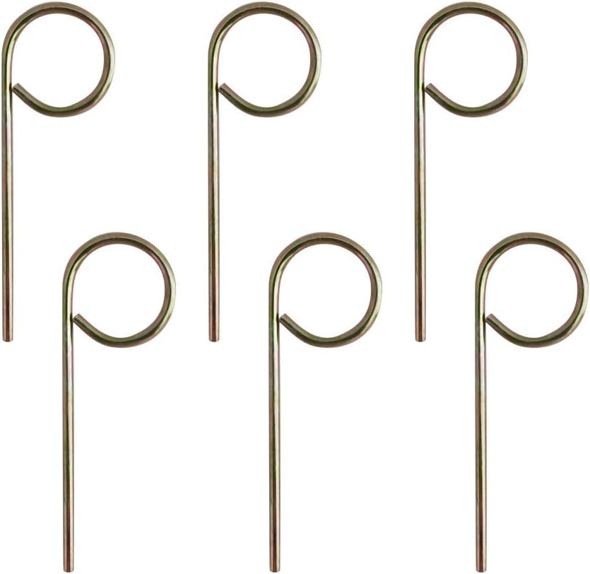 Interior Bathroom Door Key, Bedroom Emergency Door Key Pin for Push-to-Unlock Lockset - Set of 6