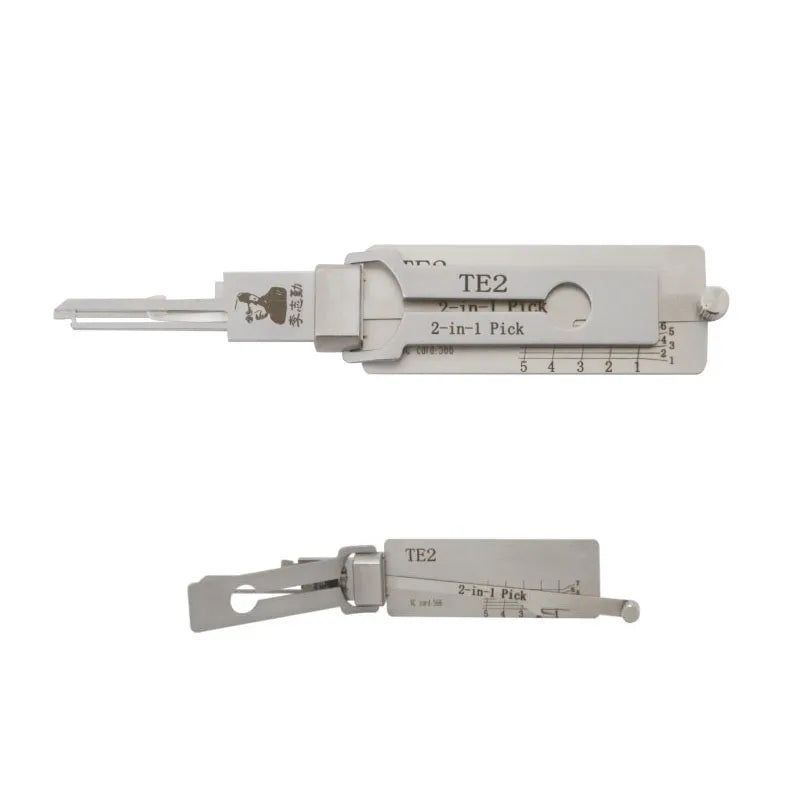TE2 2 in 1 Lock Pick and Decoder for Gainsborough for TESA Locks Home Door Civil Lock Picking and Key Reader