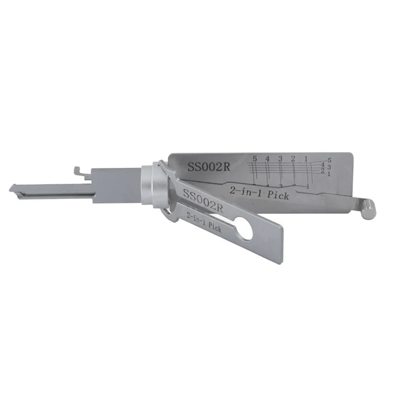 2 in1 SS001 SS002 SS002R R52 KW1 KW5 SC1 SC4 SC20 M1/MS2 AM5 R52L Lock Pick Set Locksmith Tools for Home Door Civil Locks