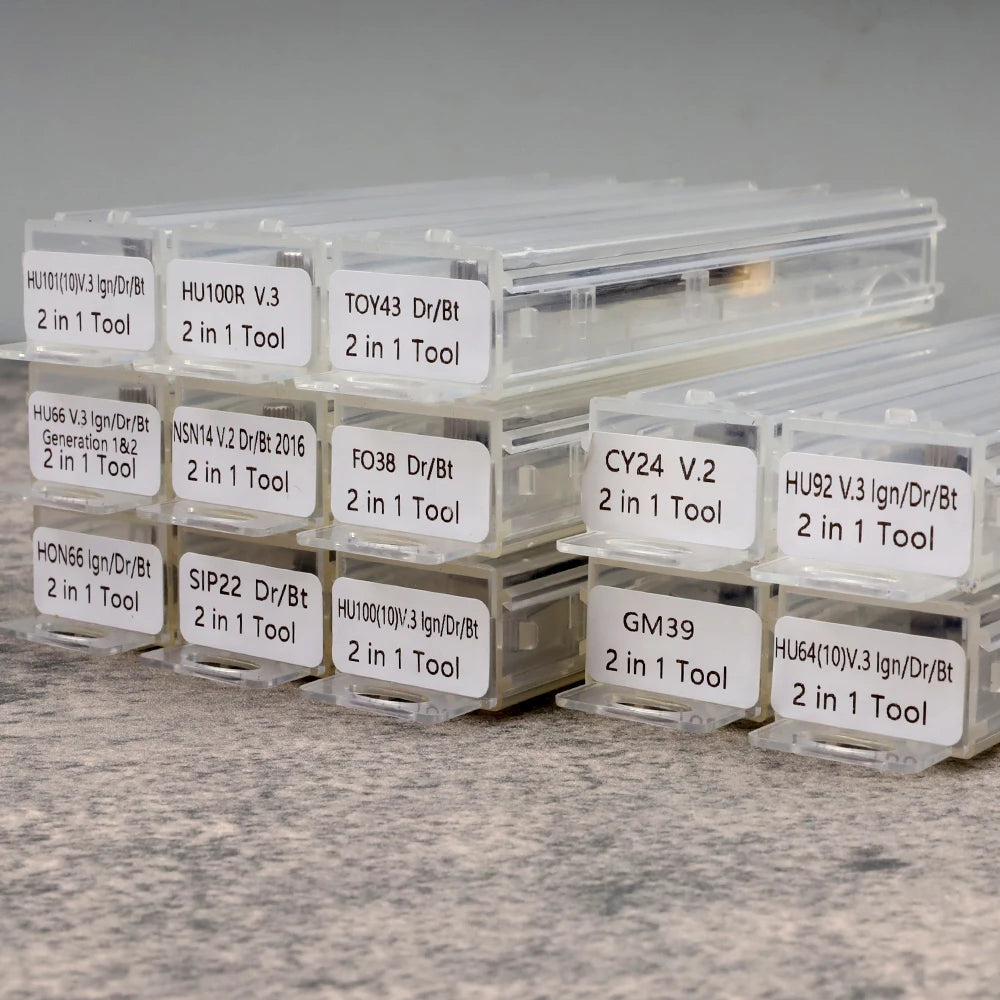 2 in 1 CY24 GM39 HON66 HU66 HU92 HU100 HU100R HU101 NSN14 FO38 TOY43 locksmith tool Pickup Kit Hook Tool