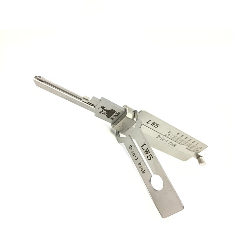LW4 LW5 2 In 1 Pick And Decoder Locksmith Tools Lock Pick For House Key