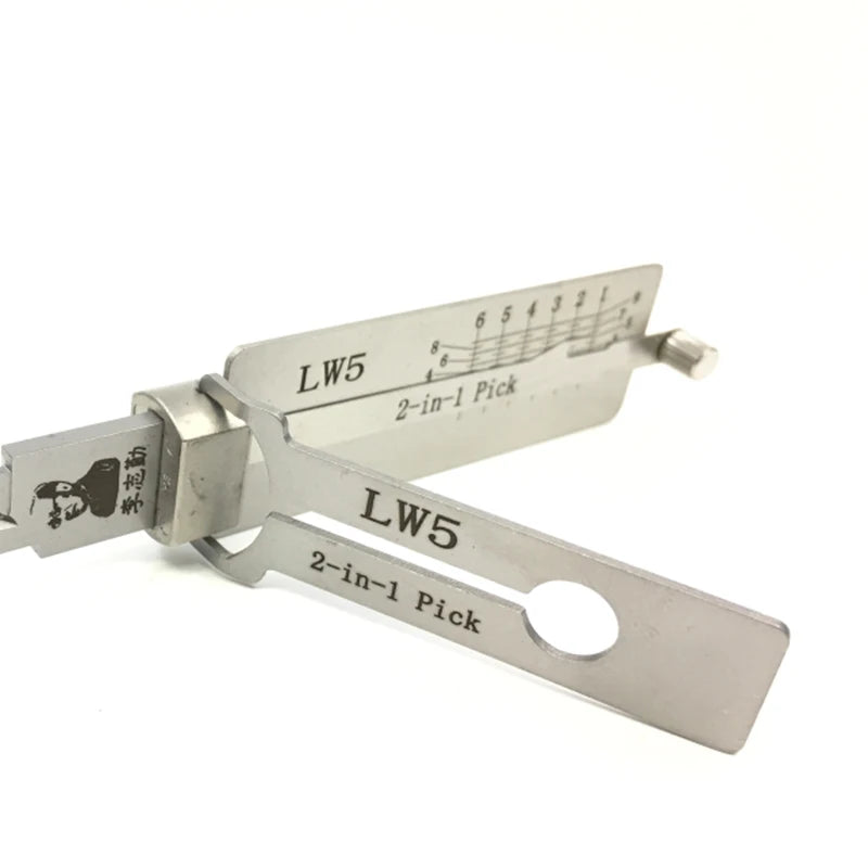 LW4 LW5 2 In 1 Pick And Decoder Locksmith Tools Lock Pick For House Key