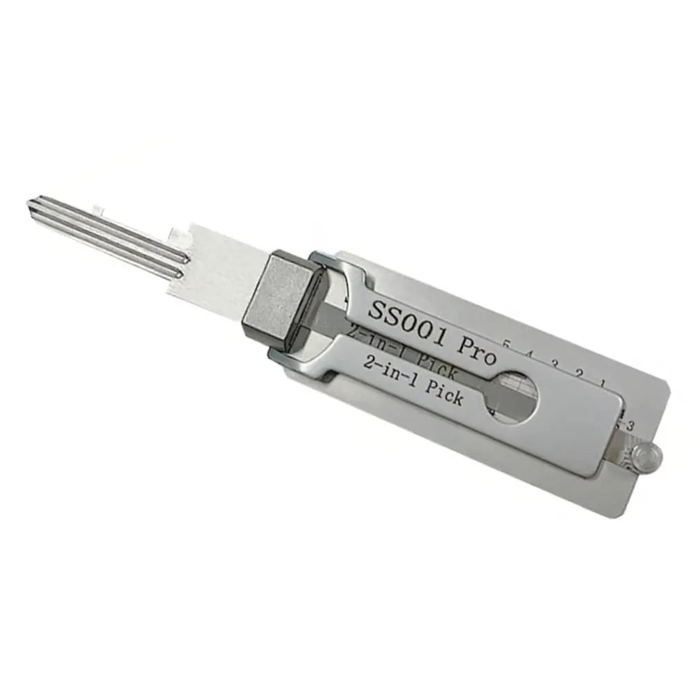 2-in-1 Stainless Steel Key Decoder Portable Precision Hook And Pickup Hand Tool O-ring Pickup Kit Maintenance Repair Kit