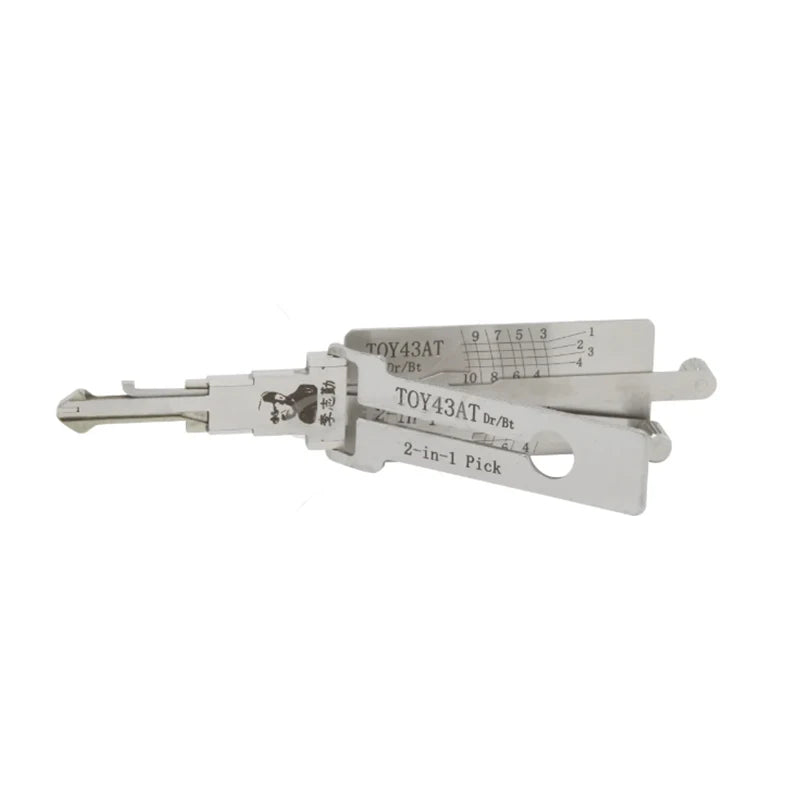 Lishi 2in1 Tool TOY43AT TOY48 TOY43 Open Car Door Lishi pick tool Locksmith tool