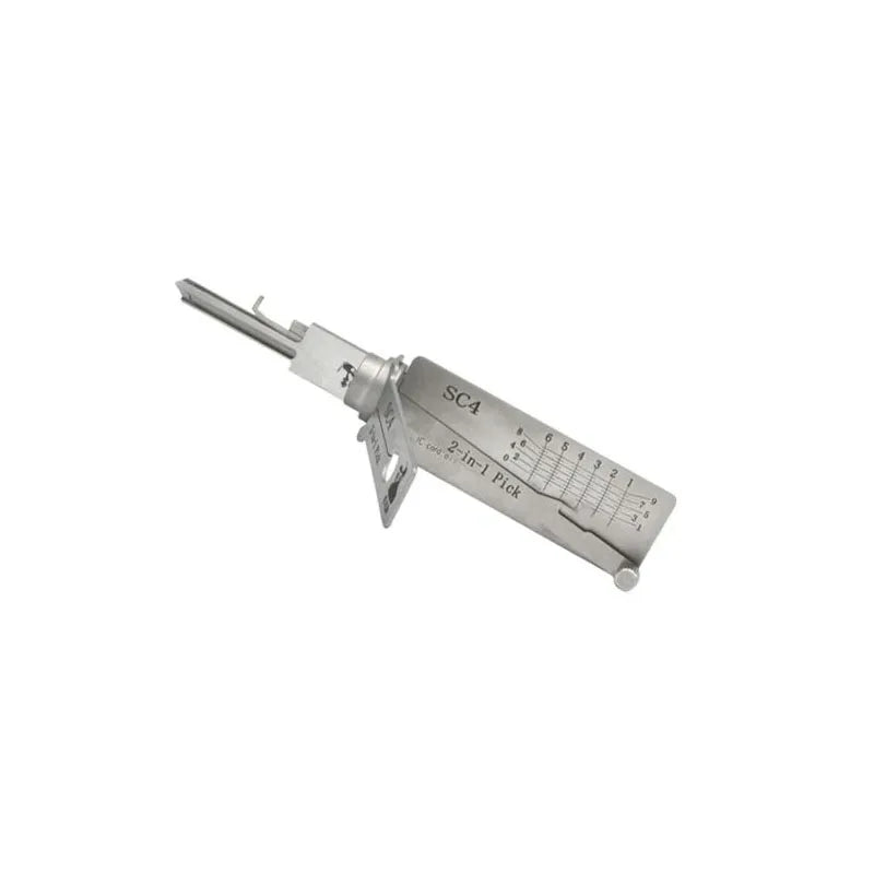 2 in 1 SC1 SC4 SC20 Pickup Kit Locksmith Tools for Civil Lock for Schlage Lock C/ L Keyway Schlage Master Key Series