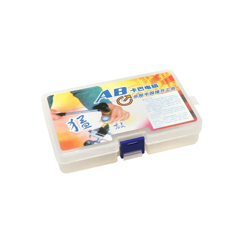 Two-Row Semi Circle Keyway 11 Pins Dimple A.B KABA Locksmith Toolkit Tools Spring Loaded Bump Lock Tools