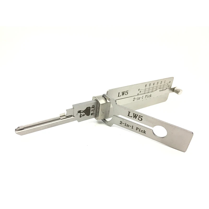 LW4 LW5 2 In 1 Pick And Decoder Locksmith Tools Lock Pick For House Key