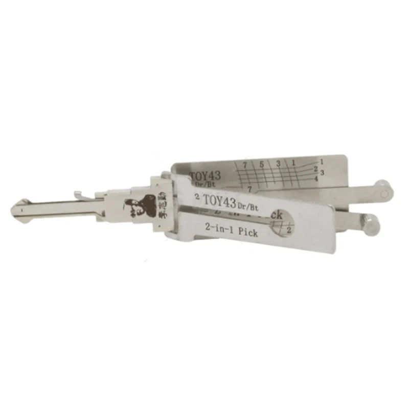 Lishi 2in1 Tool TOY43AT TOY48 TOY43 Open Car Door Lishi pick tool Locksmith tool