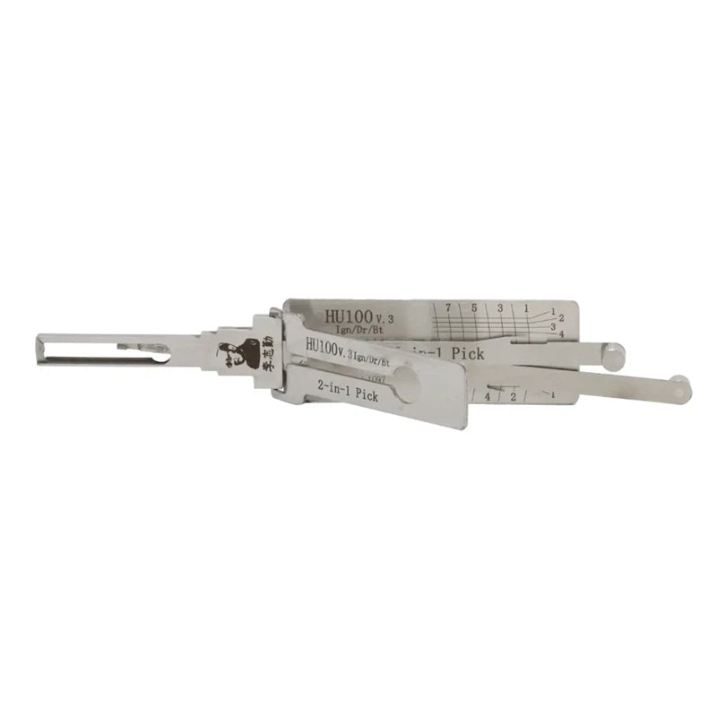 2-in-1 HU66 HU100 HON66 HU100R HU92 HY22 TOY48 HU101 Pick Tool Door opening tool Locksmiths Tools Lock Picking Decoder