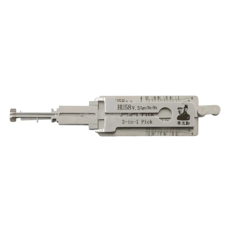 2-in-1 HU66 HU100 HON66 HU100R HU92 HY22 TOY48 HU101 Pick Tool Door opening tool Locksmiths Tools Lock Picking Decoder
