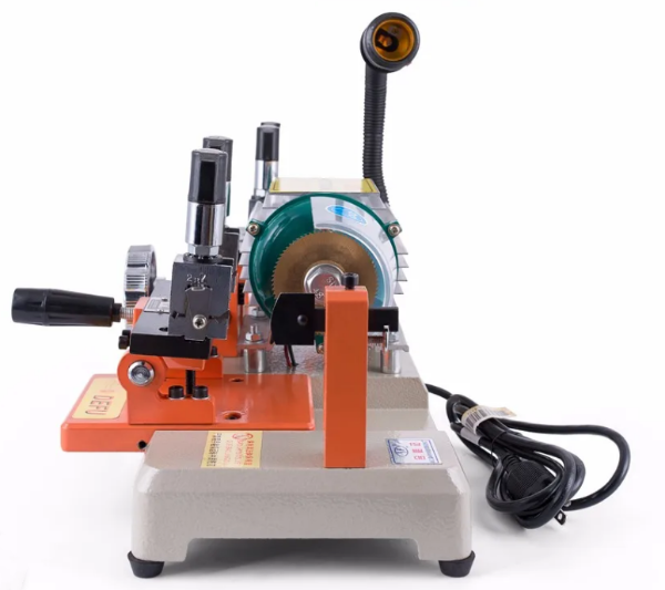 Horizontal key cutting machine double head key duplicating machine DF238BS