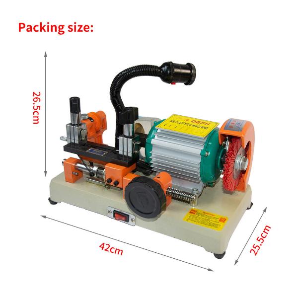 Horizontal Key Cutter Cutting Machine Key Duplicating Machine DEFU 2AS 110V