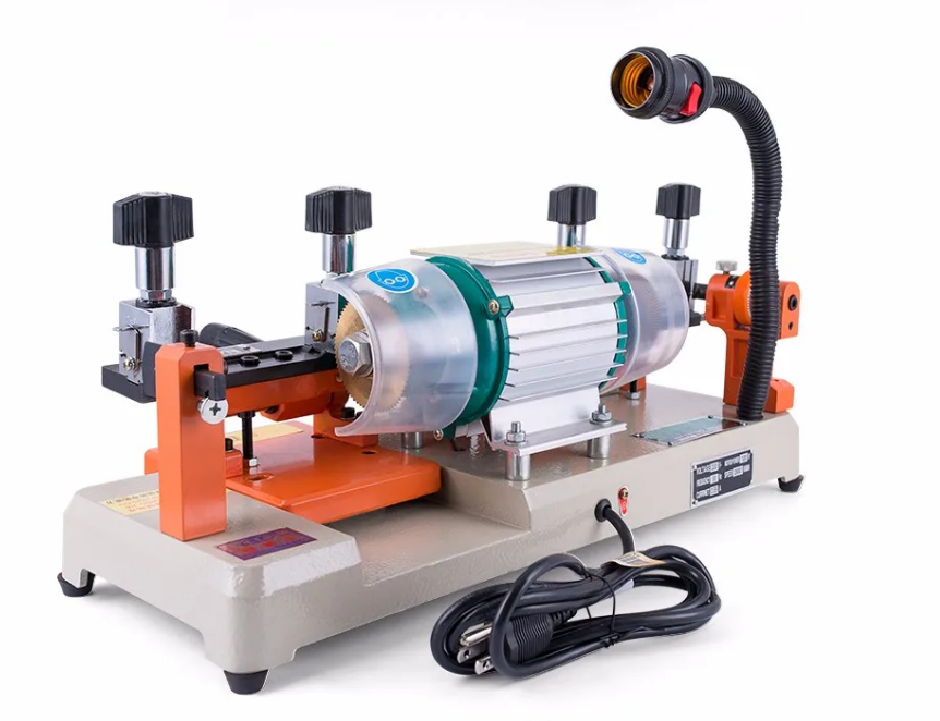 Horizontal key cutting machine double head key duplicating machine DF238BS