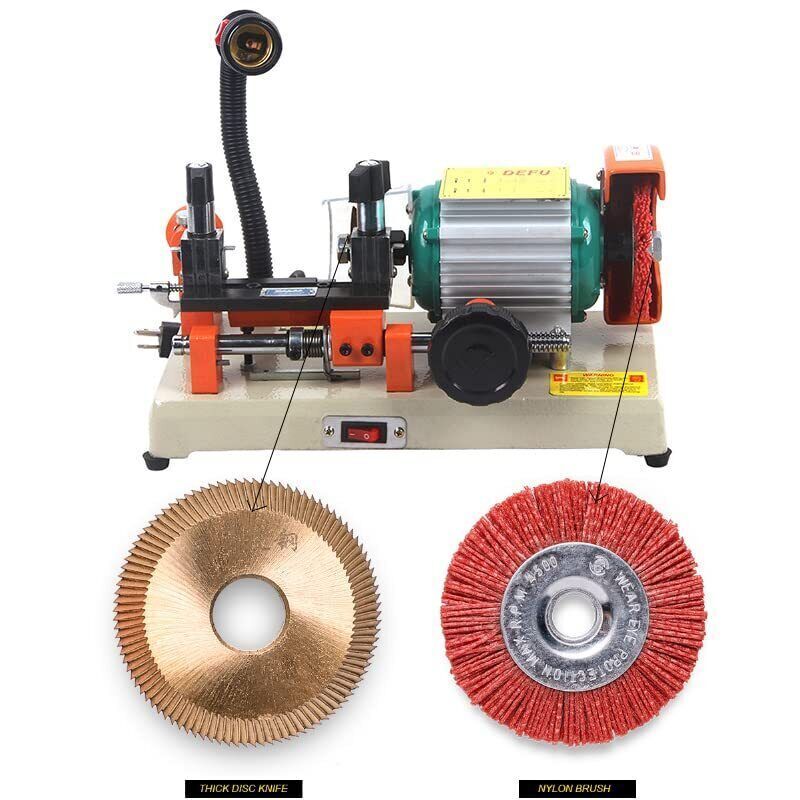 Horizontal Key Cutter Cutting Machine Key Duplicating Machine DEFU 2AS 110V