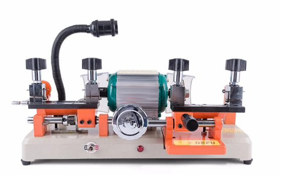 Horizontal key cutting machine double head key duplicating machine DF238BS