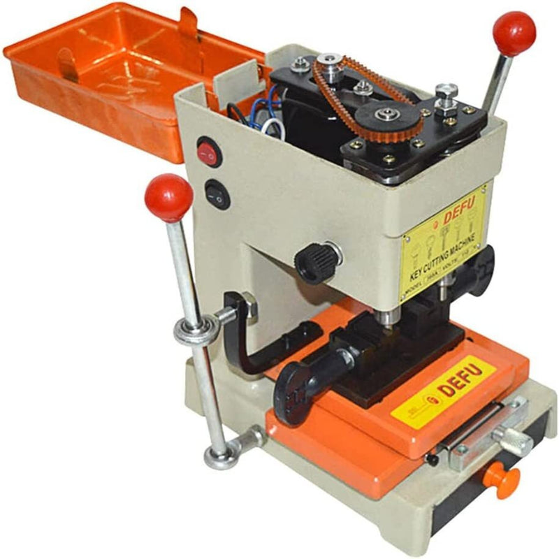 DEFU 368A Professional Vertical Key Cutting Machine - 110V Multi-Function Key Duplicator Key Cutting Machines