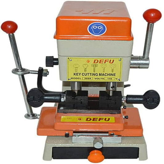 DEFU 368A Professional Vertical Key Cutting Machine - 110V Multi-Function Key Duplicator Key Cutting Machines