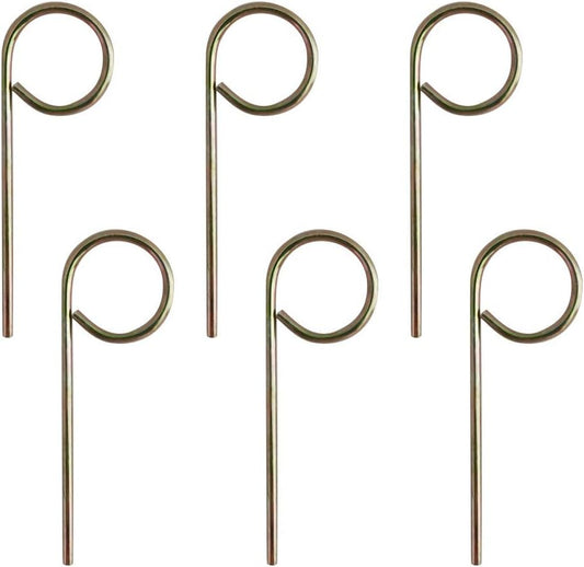 Interior Bathroom Door Key, Bedroom Emergency Door Key Pin for Push-to-Unlock Lockset - Set of 6