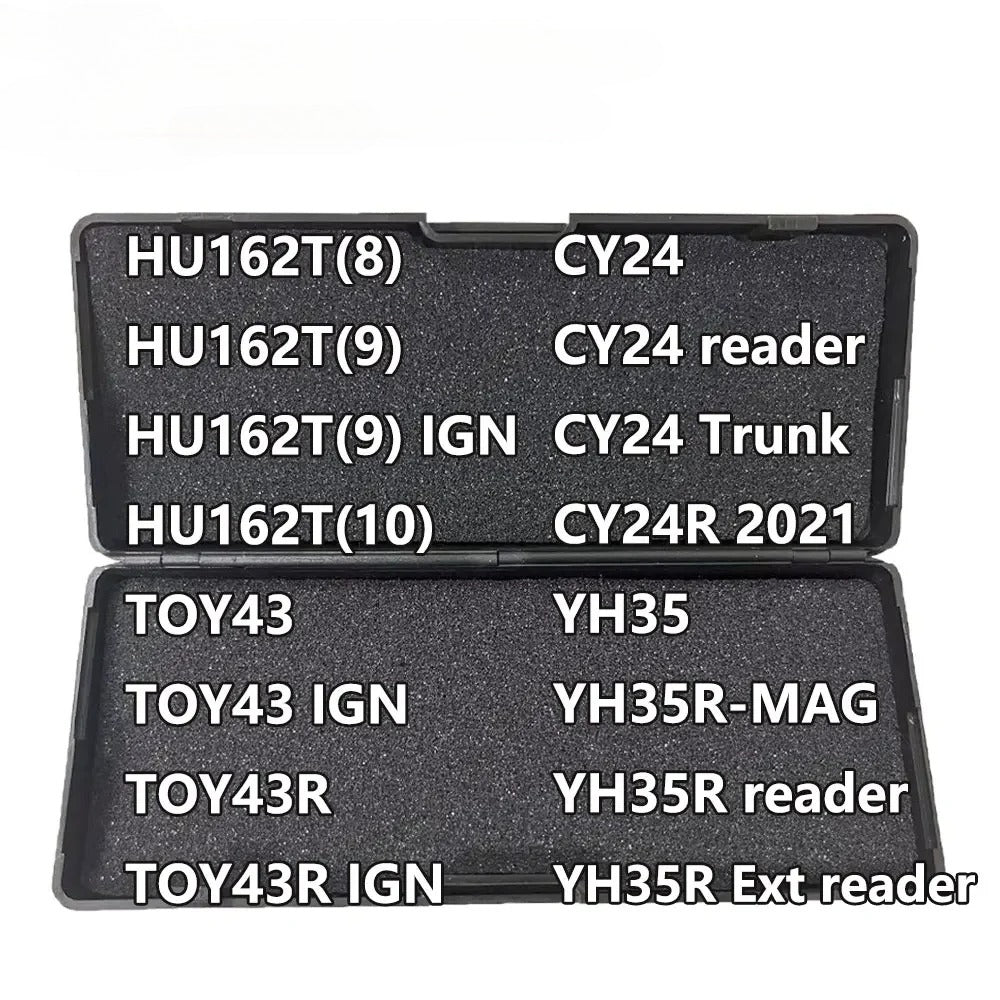 Lishi 2in1 Tool HU46 HU49 HU56 HU64 HU66 HU83 HU87 HU92 HU100 HU100(10) HU101 HU100R VA2T SIP22 HON66 Locksmith Tool for Car Key