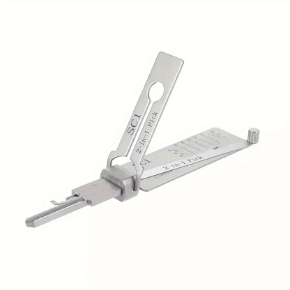 2 In 1 SC1 Precision Pick and Hook Set Repair Tools Hand Tool for Civilian Lock