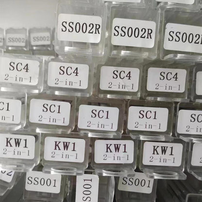 2 in1 SS001 SS002 SS002R R52 KW1 KW5 SC1 SC4 SC20 M1/MS2 AM5 R52L Lock Pick Set Locksmith Tools for Home Door Civil Locks