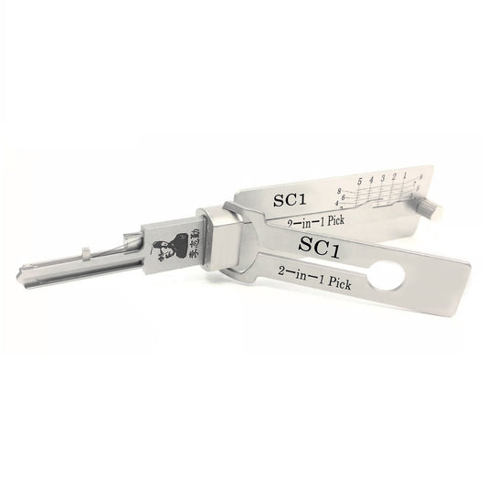 2 In 1 SC1 Precision Pick and Hook Set Repair Tools Hand Tool for Civilian Lock