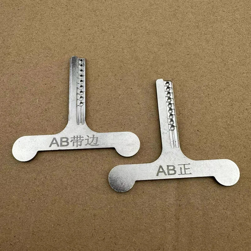 Tin Foil Tool AB lock locksmiths tools Hit for The Key with 100pcs Tin Foil Tools With AB Single Row Positive Slot Power Key