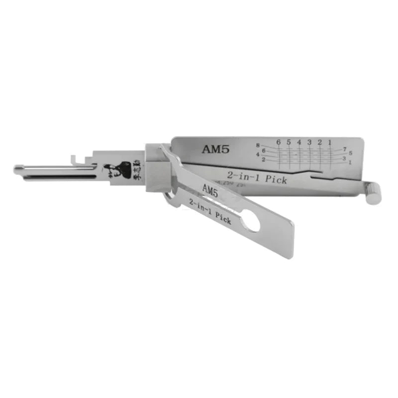 2 in1 SS001 SS002 SS002R R52 KW1 KW5 SC1 SC4 SC20 M1/MS2 AM5 R52L Lock Pick Set Locksmith Tools for Home Door Civil Locks