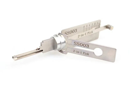 2 in1 SS001 SS002 SS002R R52 KW1 KW5 SC1 SC4 SC20 M1/MS2 AM5 R52L Lock Pick Set Locksmith Tools for Home Door Civil Locks