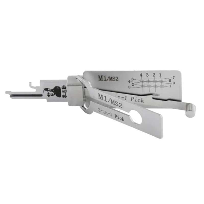 2 in1 SS001 SS002 SS002R R52 KW1 KW5 SC1 SC4 SC20 M1/MS2 AM5 R52L Lock Pick Set Locksmith Tools for Home Door Civil Locks
