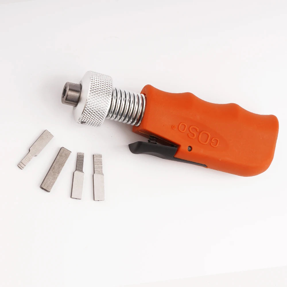 Straight Shank Civil Lock Plug Spinner Quick Gun Turning Tools For Professional Civil Locksmiths Tool