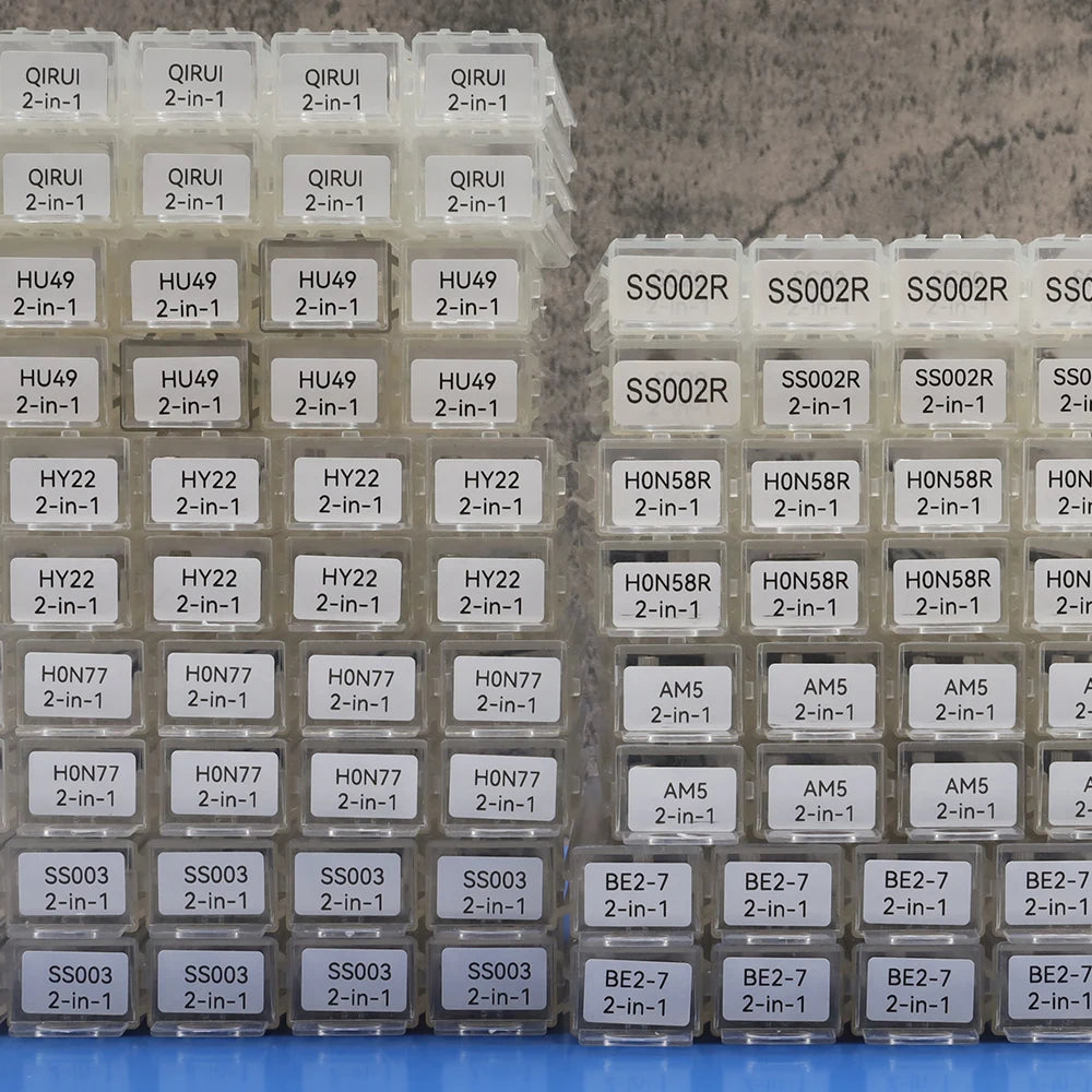 Lishi 2in1 Tool Key Decoder Lockpicking Lock Pick HU92 TOY2018 VA2T HU162T-8 KIA2018 HY20R HY22 GT15 MAZ24 AM5 MIT11 MIT8 HU49 GT10 SC1-L HU136 Locksmith Tool