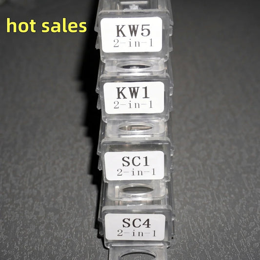 1PC Lishi 2 in 1 lockpicking tool key decoder lock pick hook & Pickup kit SC1 KW1 SC4 KW5 M1/Ms2