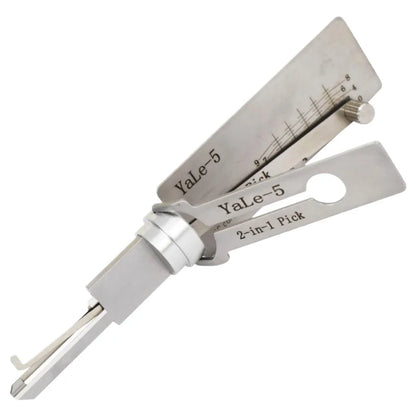 2 in1 Key Decoder Lock Picking Yale-5 Yale-6 for Yale 5-pin 6-pin keyway Rim Cylinder Lock Pick Kit Lock Picking Tool