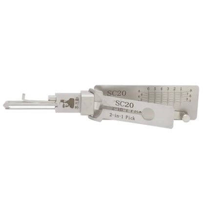 2 in1 SS001 SS002 SS002R R52 KW1 KW5 SC1 SC4 SC20 M1/MS2 AM5 R52L Lock Pick Set Locksmith Tools for Home Door Civil Locks