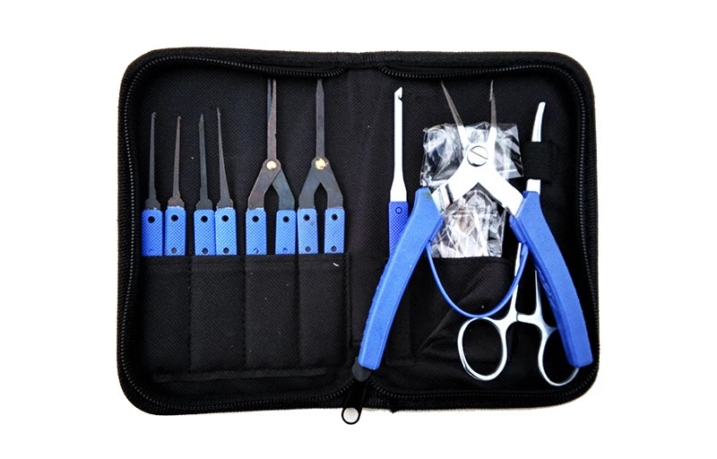 Klom Broken Key  Extractor Tool,Locksmith Repair and Pick Lock Kit  Broken Key Remove Kits