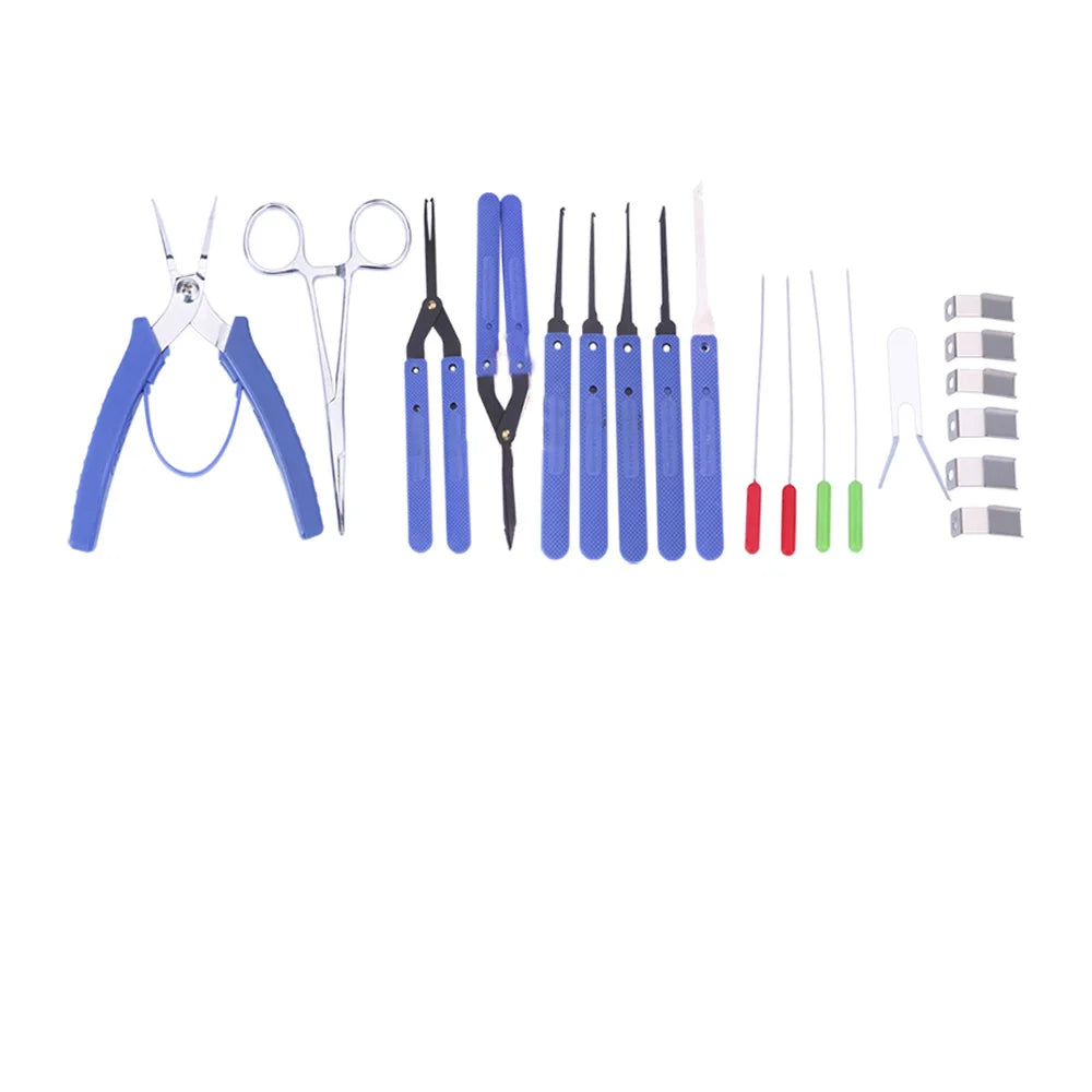 Klom Broken Key  Extractor Tool,Locksmith Repair and Pick Lock Kit  Broken Key Remove Kits