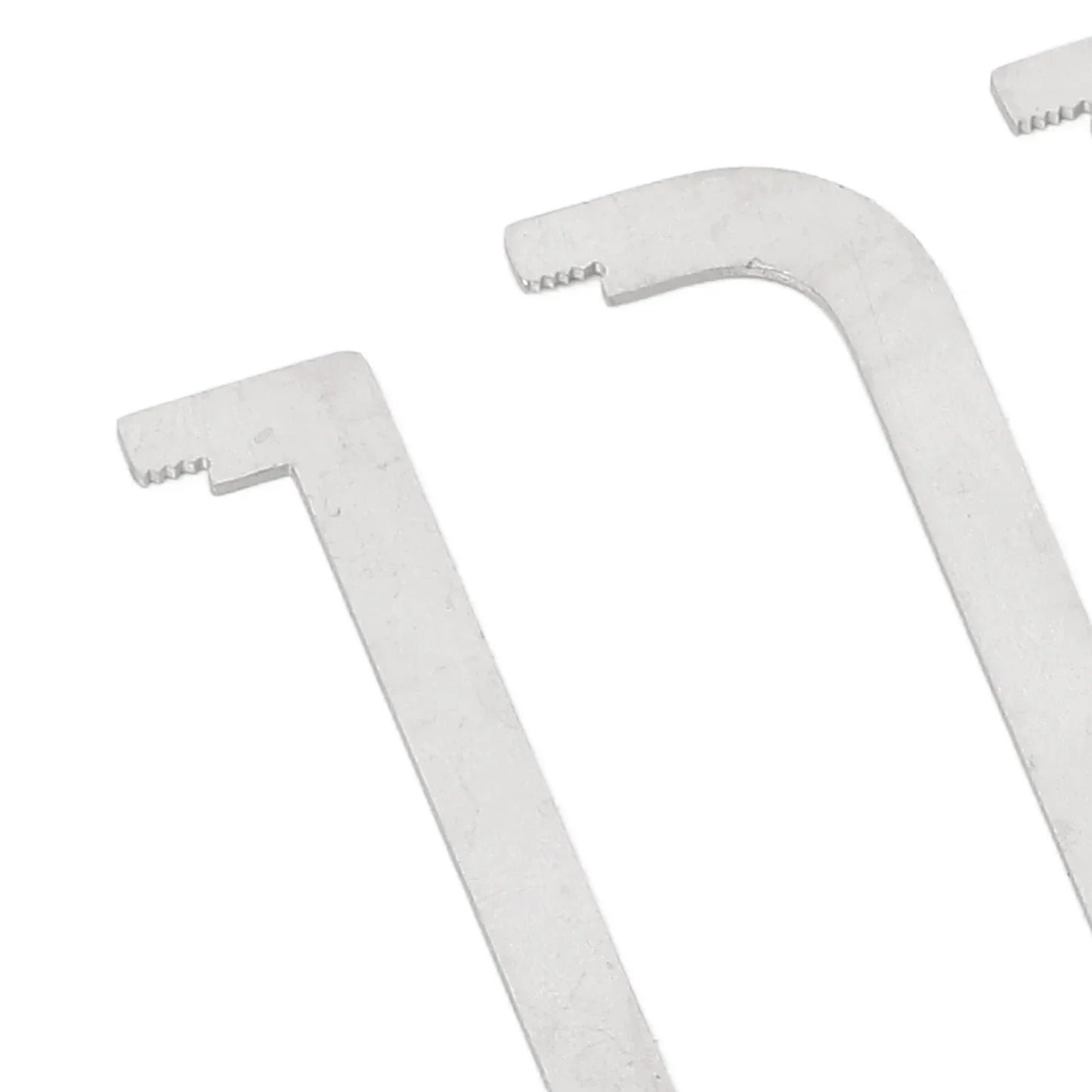 4pcs Comb Picks Comb Lock Picks Metal Teeth Tools Pick Combs Stainless Steel Comb Tools for Firefighting Repair