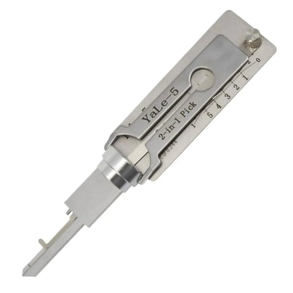 2 in1 Key Decoder Lock Picking Yale-5 Yale-6 for Yale 5-pin 6-pin keyway Rim Cylinder Lock Pick Kit Lock Picking Tool