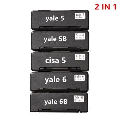 2 In 1 STYLE CISA-5 Yale-5 YALE 5B Yale-6 YALE 6B Tool For Instacode Database CISA 1198 Yale 244