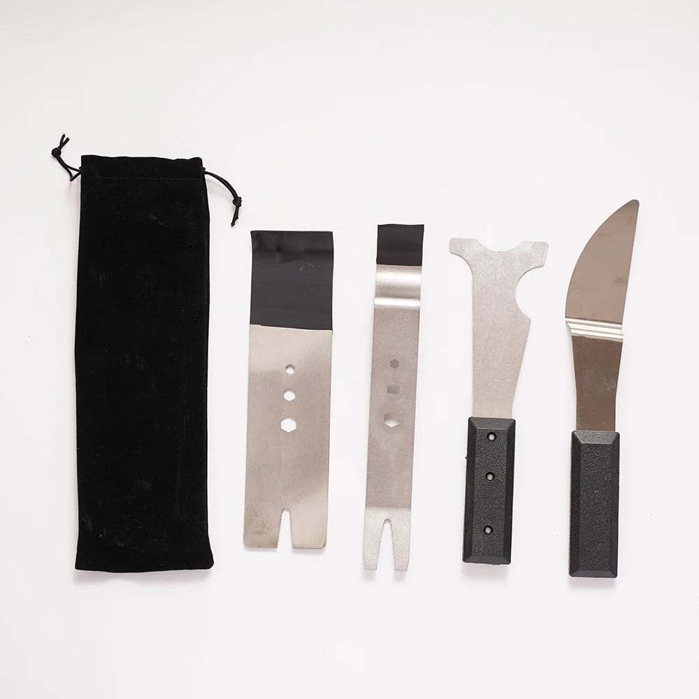 4pcs/set Door slot insert tool can be opened quickly and without damage locksmith tool Durable and efficient manual tools