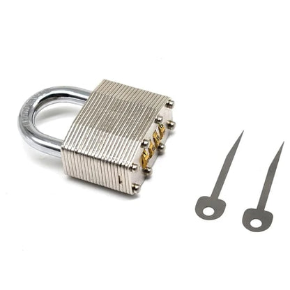 Combo Lock Bypass Tools 2-Pack ，Easily Decipher or Bypass a Multi-Wheeled Combination Lock