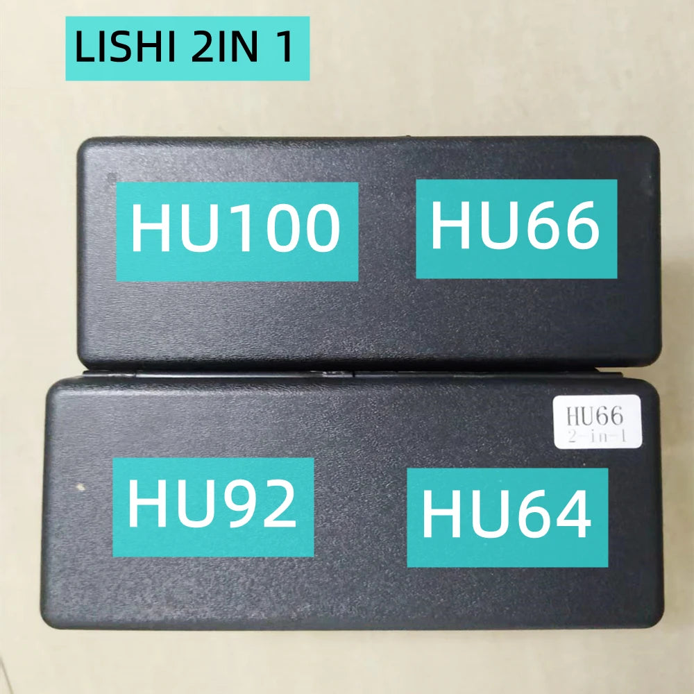 Lishi 2 in 1 HU83 SIP22 TOY2 HON66 HU64 HU66 HU92 HU100 HU101 HU100R K5 HU100(10) VAC102 Lockpicking tool Key Decoder