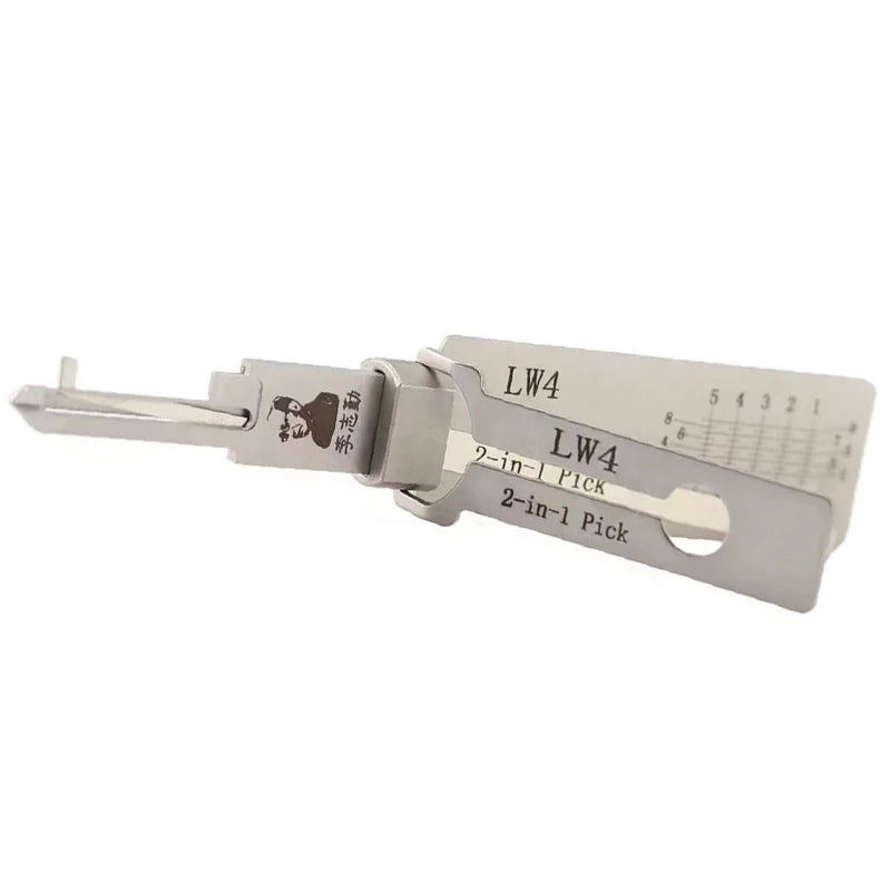 LW4 LW5  2 In 1 Pick And Decoder  Locksmith Tools Lock Pick For House Key