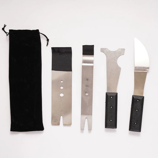 4pcs/set Door slot insert tool can be opened quickly and without damage locksmith tool Durable and efficient manual tools
