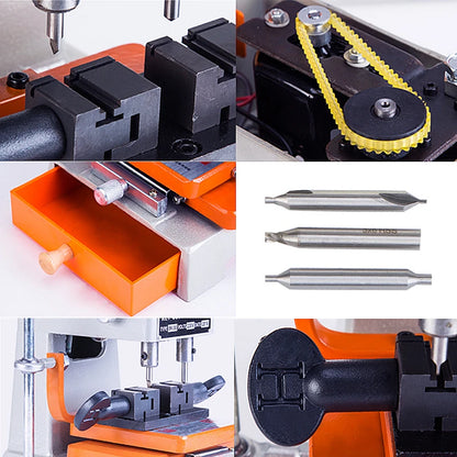 Multi-Function Automatic Vertical Key Duplicating Copy Cutting Machine Drill Machine For Making Car Door Keys Locksmith Tools