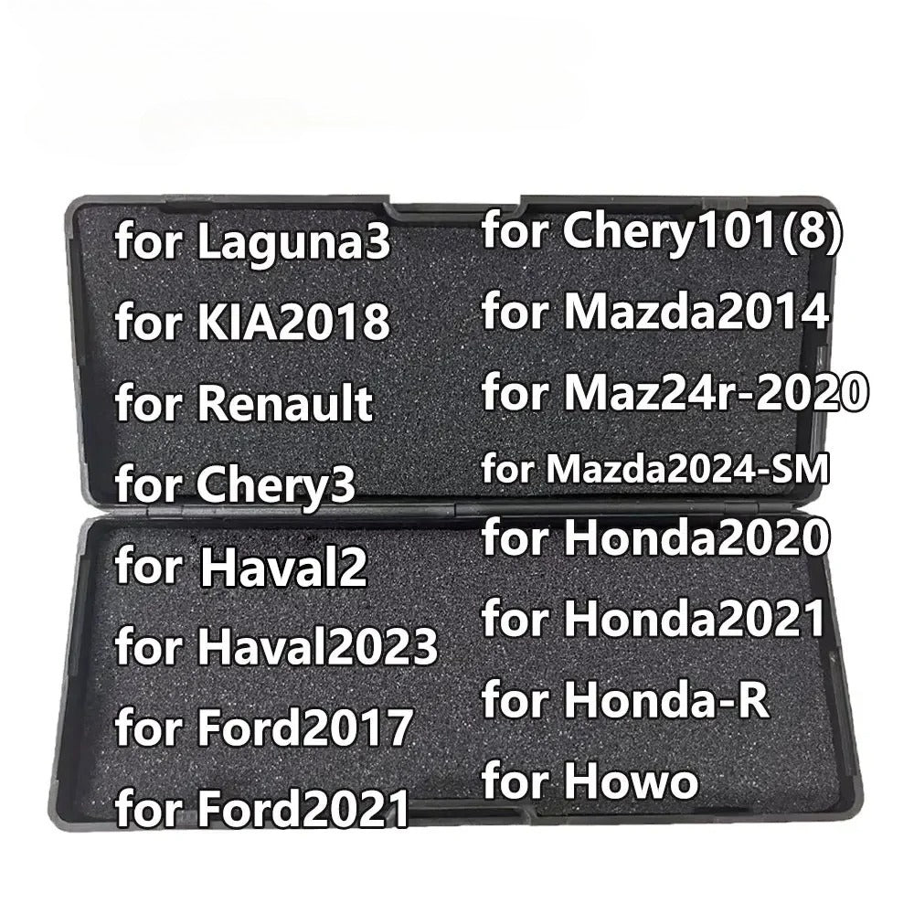 Lishi 2in1 Tool HU46 HU49 HU56 HU64 HU66 HU83 HU87 HU92 HU100 HU100(10) HU101 HU100R VA2T SIP22 HON66 Locksmith Tool for Car Key