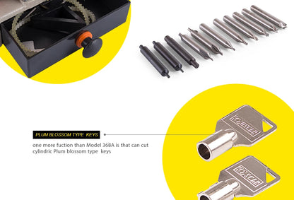 Key Cutting Machine key duplicating  machine drill copy machine DF339C